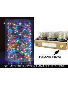 Catena 1000 Microled Per Esterno Programmabile Multicolor