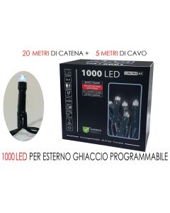 1000 Luci Led Bianco Ghiaccio - General Trade - 450517
