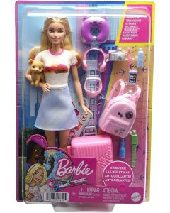 Barbie Set da viaggio "Malibu" - HJY18