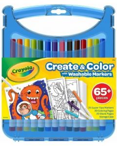 Crayola - Pennarelli Lavabili 65pz.