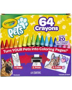 Pets-64 Pastelli a Cera - Crayola 21164