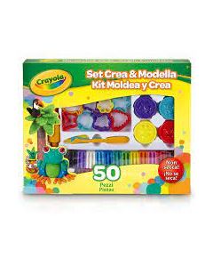 Crayola – set crea & modella 50 pz