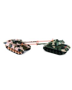 Re.El.Toys Carro Armato Radiocomandato Battle Tank 2108 Colori Assortiti