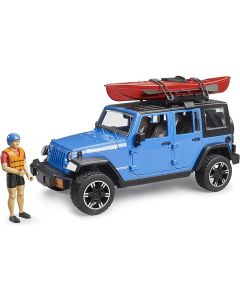  Jeep Wrangler Rubicon Unlimited Con kayak - Bruder 02529 