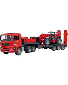 Camion TGA Bilico Con Ruspa MLT633 - Bruder 02774