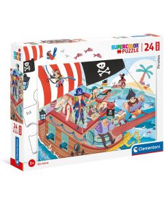 Pirates-24 Maxi Puzzle - Clementoni 24209