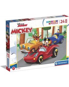 Clementoni Disney Mickey Supercolor Mickey-24 maxi pezzi