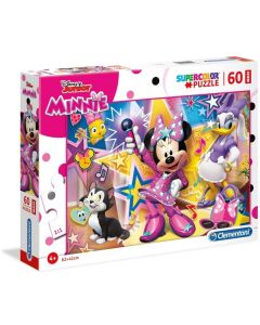 Puzzle Minnie Happy Helper 60 Pezzi Maxi Multicolore - Clementoni 26443