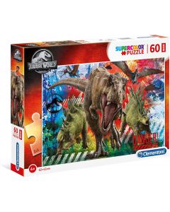 Jurassic World Puzzle 60 Maxi Pezzi - Clementoni 26456