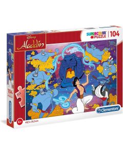 Puzzle Aladdin 104 Pezzi - Clementoni 27283