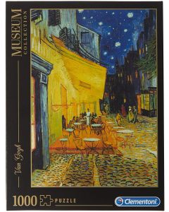 Van Gogh Esterno di caffè di Notte, Puzzle 1000 Pezzi - Clementoni 31470