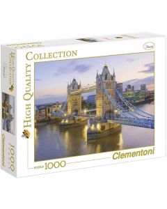Tower Bridge, Collezione Alta Qualità, 1000 Pezzi - Clementoni 39022