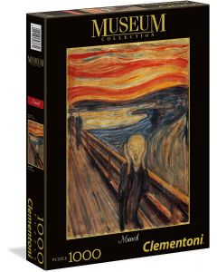 L'Urlo di Munch Museum Collection Puzzle 1000 Pezzi - Clementoni 39377