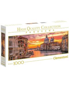 Collection Panorama Puzzle The Grand Canal Venice 1000 Pezzi - Clementoni 39426