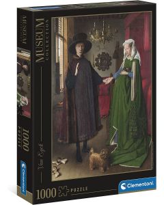 Clementoni- Museum Collection-Van Eyck, The Arnolfini Portrait 1000