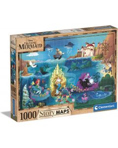 Clementoni Maps-The Little Mermaid 1000