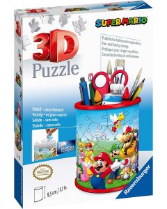 Ravensburger 3D Puzzle Portapenne di Super Mario - 11255               