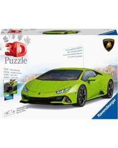 Ravensburger - 3D Puzzle, Lamborghini Huracán Evo Verde