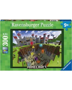 Ravensburger, Minecraft, 300 Pezzi XXL