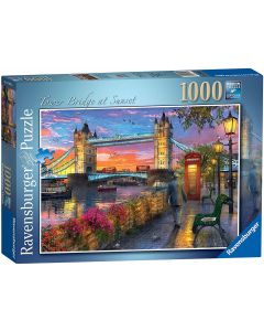 Puzzle Tower Bridge al tramonto Puzzle 1000 pz - Ravensburger 15033