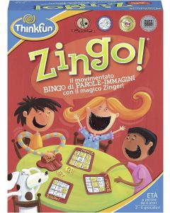 ThinkFun - Gioco per Bambini il Movimentato Bingo di Parole