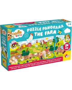 Carotina Baby Puzzle Panorama The Farm 105366