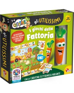 Lisciani Carotina Utilissimi Penna Parlante Fattoria 107858
