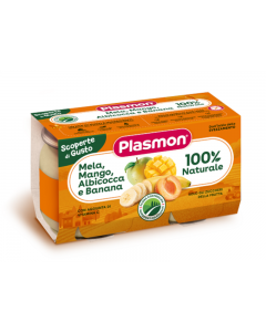 Plasmon - Omo Mango/Albicocca/Banana 2x104