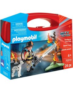 Playmobil- City Action- Valigetta piccola Pompieri