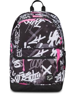 SEVEN Zaino Scuola Pro XXL Reversibile Detach The Double, Nero Fucsia, 3 Zaini in 1 - 102465382