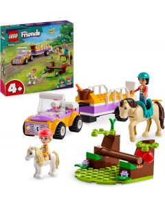 LEGO Friends Rimorchio con Cavallo e Pony - 42634
