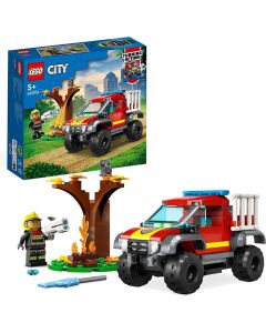 LEGO City 60393  - Fire Soccorso sul Fuoristrada dei Pompieri