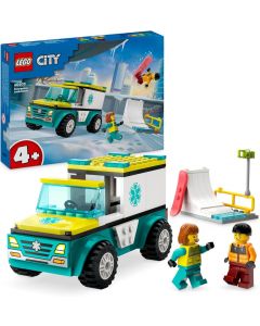 LEGO City Ambulanza di Emergenza e Snowboarder - 60403