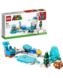 Lego Supermario Pack di Espansione Costume di Mario Ghiaccio e Mondo Ghiacciato 71415