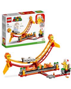 Lego Supermario Pack di Espansione Giro sull’Onda Lavica con Figure di Fuoco Bros e 2 Fiammetti 71416