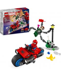 LEGO Marvel Inseguimento Sulla Moto: SpiderMan vs. Doc Ock - 76275