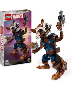 LEGO Marvel Rocket e Baby Groot - 76282