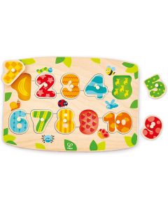 Hape- Puzzle Numeri in Legno