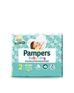 Pampers Baby Dry TG.2 - Mini - 3/6 KG
