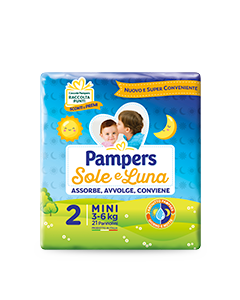 Pampers Sole&Luna TG.2 - Mini - 3/6 KG