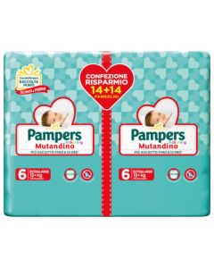 Pampers Baby Dry Mutandino DUOPACK TG.6 - XL - +15 KG