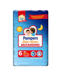 Pampers Sole&Luna Mutandina Tg.6