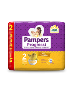 Pampers Progressi TG.2 - Mini - 3/6 KG