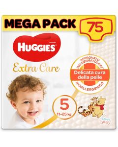 Huggies Extra Care Mega TG.5 11-25KG 75P