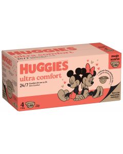 Huggies Pannolini Ultra Comfort Tg.4 7-18 Kg 112pz