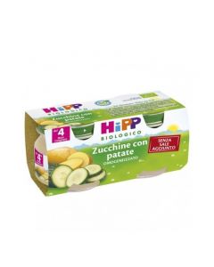 Hipp Omogeneizzato Bio Zucchine con Patate  - 2X80GR