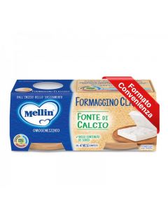 Mellin Omogeneizzato Formaggino Classico - 4x80 GR