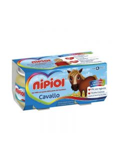 Nipiol Omogeneizzato Carne Cavallo - 2x80 GR