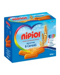 Nipiol Biscottino 6 Cereali - 800 GR