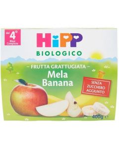 Hipp Frutta Grattuggiata Mela Banana - 4X100GR